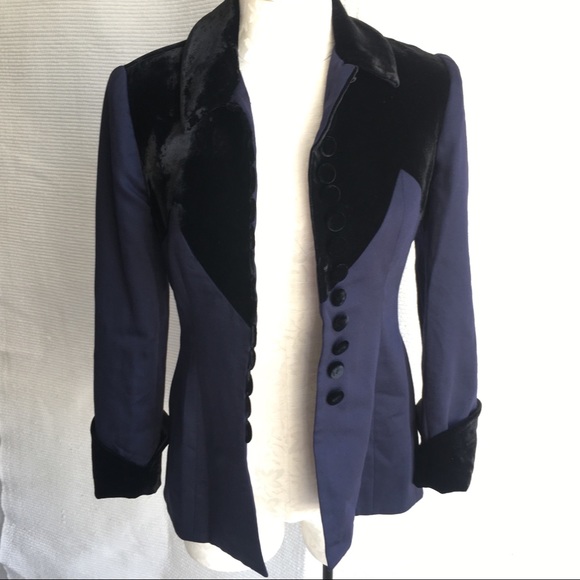 Vintage Victorian Velvet Wool Riding Jacket - Picture 8 of 8